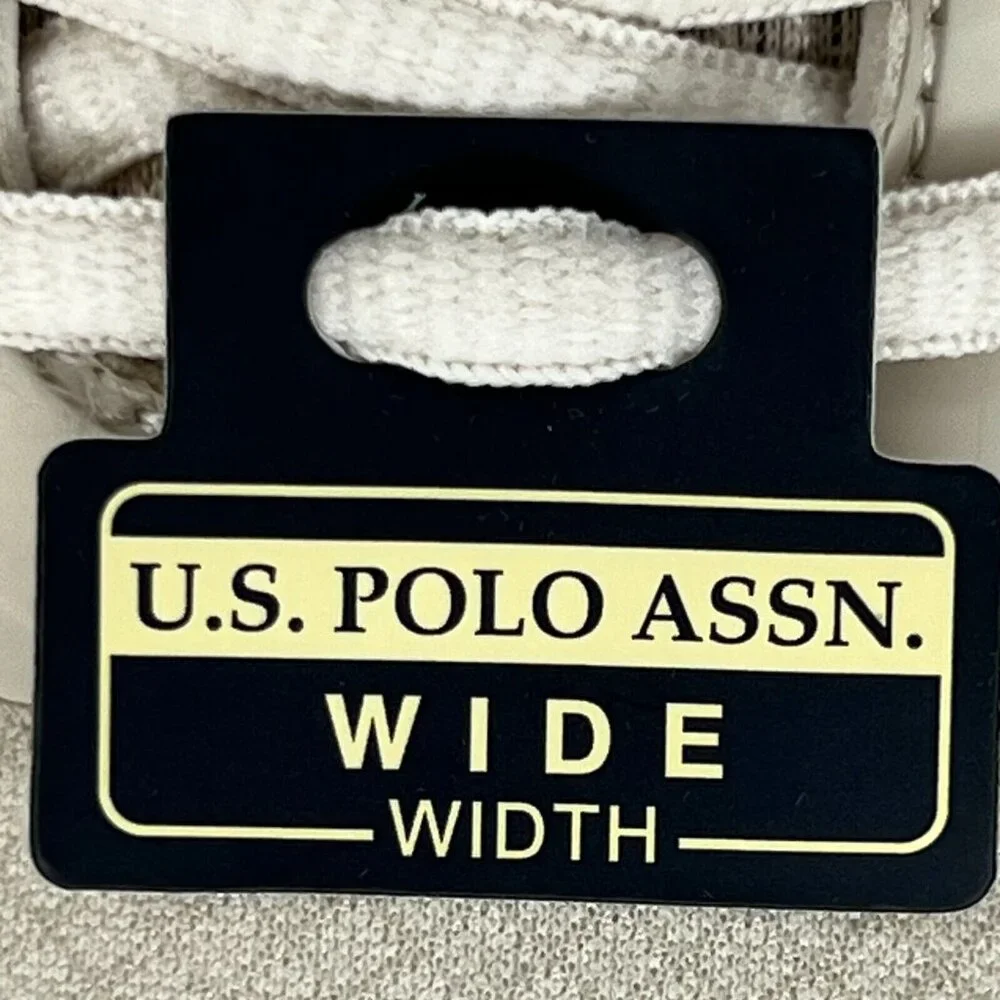 U.S. Polo Association Womens 11785 Rener-M White Sand Size 6.5 W Trainers Shoes
